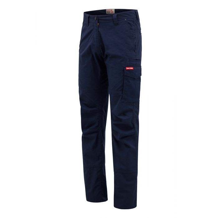 Hard Yakka, Women's Ripstop Cargo Pant, Y08930 - Black (Size: 10)