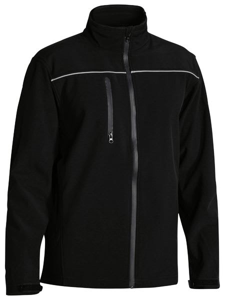 Bisley, Soft Shell Jacket, BJ6060 - Black (Size: 5XL)