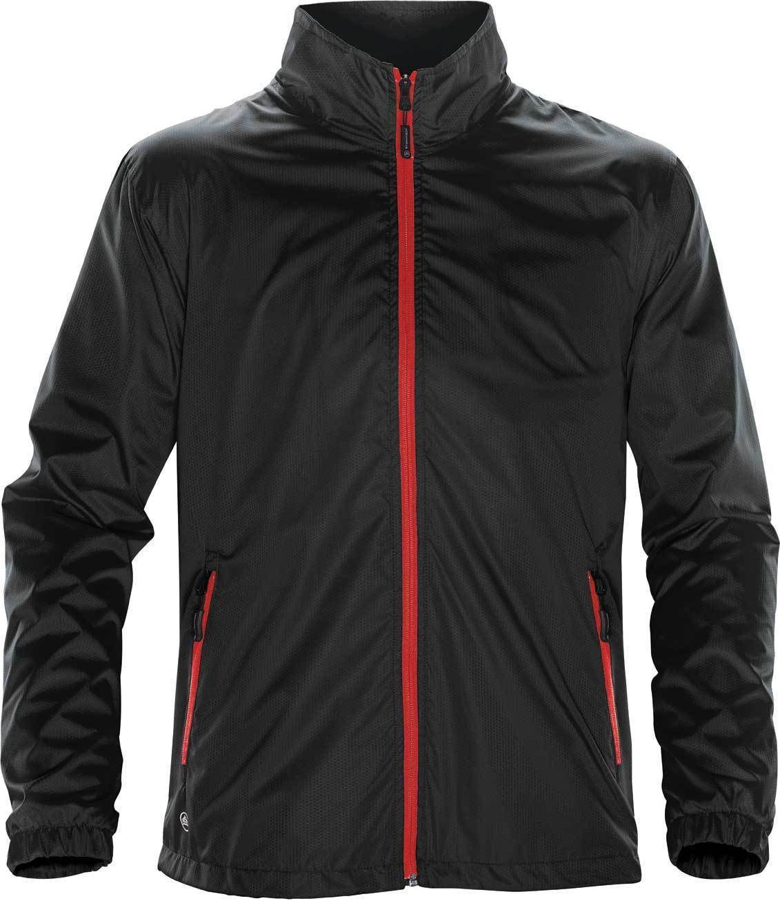 Stormtech, Axis Shell Jacket, GSX-1 - Black/Red (BR) (Size: 3XL)