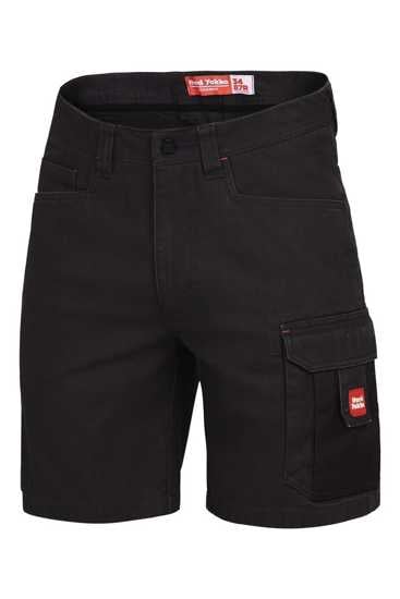 Hard Yakka, Legends Cargo Short, Y05066 (Pair) - Black - Size: 12