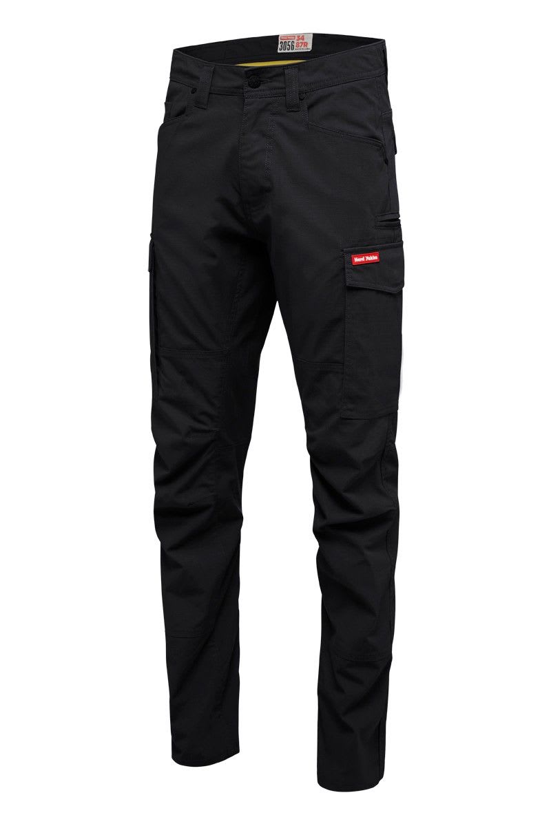 Hard Yakka, Ripstop Cargo Pant, Y02255 (Pair) - Black - Size: 77