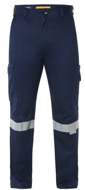 Workhorse, Cotton Cargo Pant, MPA004 Stout Fit - Navy - 117