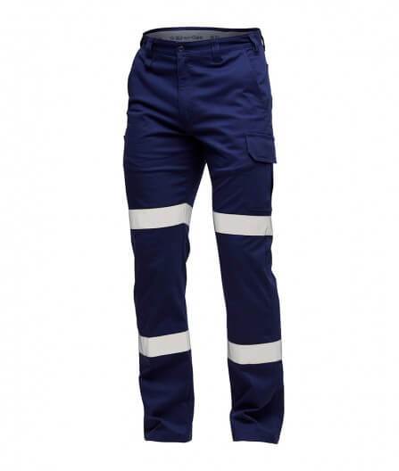 KingGee, Stretch Bio Motion Cargo Pant, Regular Fit  - Navy - Size: 112
