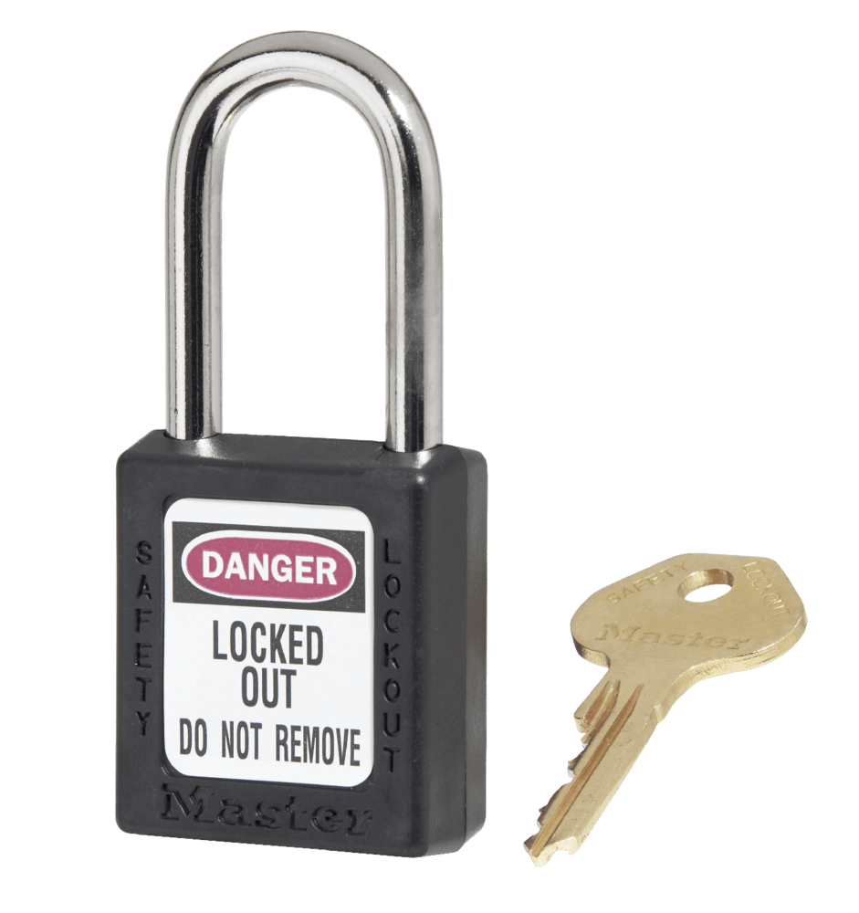 Master Lock 0410 Lockout Padlock - KEYED DIFFERENT 38mm (Each)