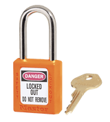 Master Lock 0410 Lockout Padlock - KEYED DIFFERENT 38mm (Each)