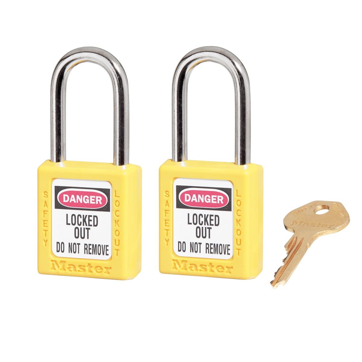 Master Lock 0410 Zenex Safety Lockout Padlock KEYED ALIKE, 38mm 2 (Pack) - Teal