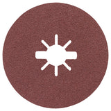 125mm 60g Fibre Disc Aluminium Oxide Bosch X-Lock (Each)
