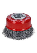 75mm 0.3mm Crimped Cup Brush Steel Bosch X-Lock (Each)