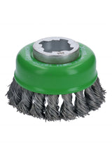75mm 0.5mm Twist Knot Cup Brush Stainless Steel (Each)