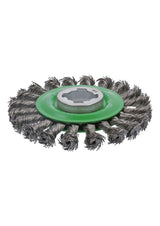 115mm 0.5mm Twist Knot Wire Wheel Stainless Steel (Each)