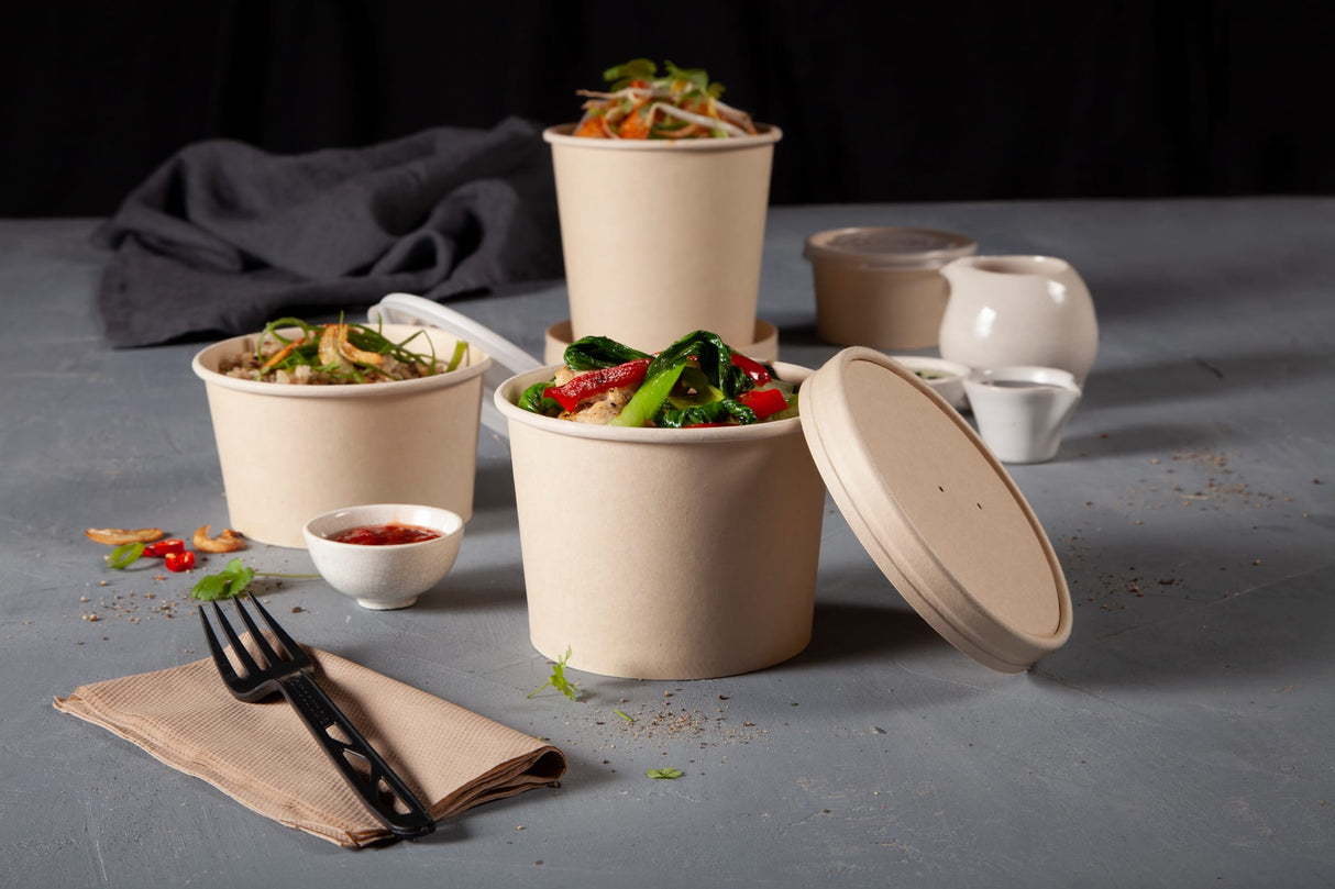 Future Friendly Bamboo Bowl 20oz 50/Pack