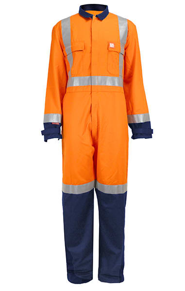 ShieldTEC, 8.4cal TTMC-W17 Flame Resistant Overall (Pair) -  - Size: 15