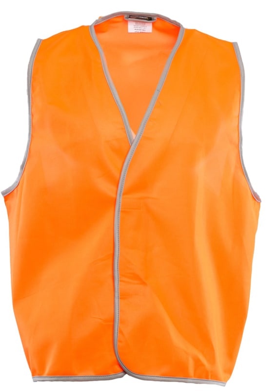 Workhorse, Hi Vis Vest, MVE012 - Orange - 5XL