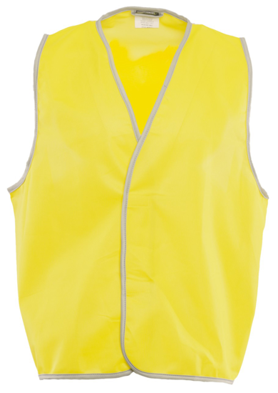 Workhorse, Hi Vis Vest, MVE012 (Each) - Yellow - Size: M