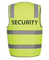 JB's Wear, Hi Vis Security Vest, 6DNS - Lime (Size: 2XL)