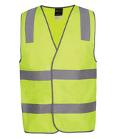 JB's Wear, Hi Vis Security Vest, 6DNS - Lime (Size: M)