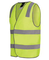 JB's Wear, Hi Vis Security Vest, 6DNS - Lime (Size: 2XL)