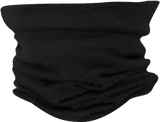 Merino Neck Warmer, Black, BMNECK2