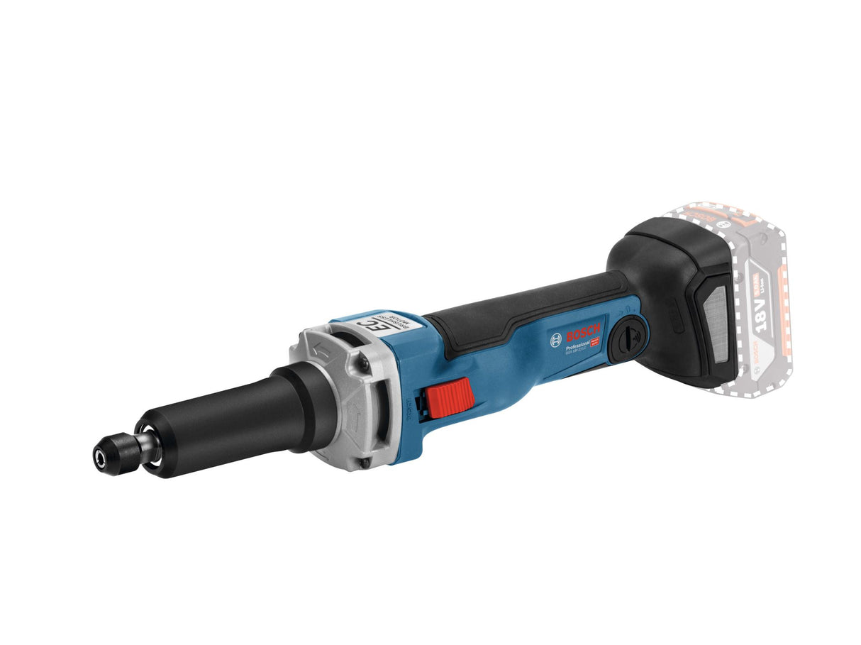 Bosch GGS 18V-23 LC Straight Die Angle Grinder 1/4" (Cordless Skin Only)