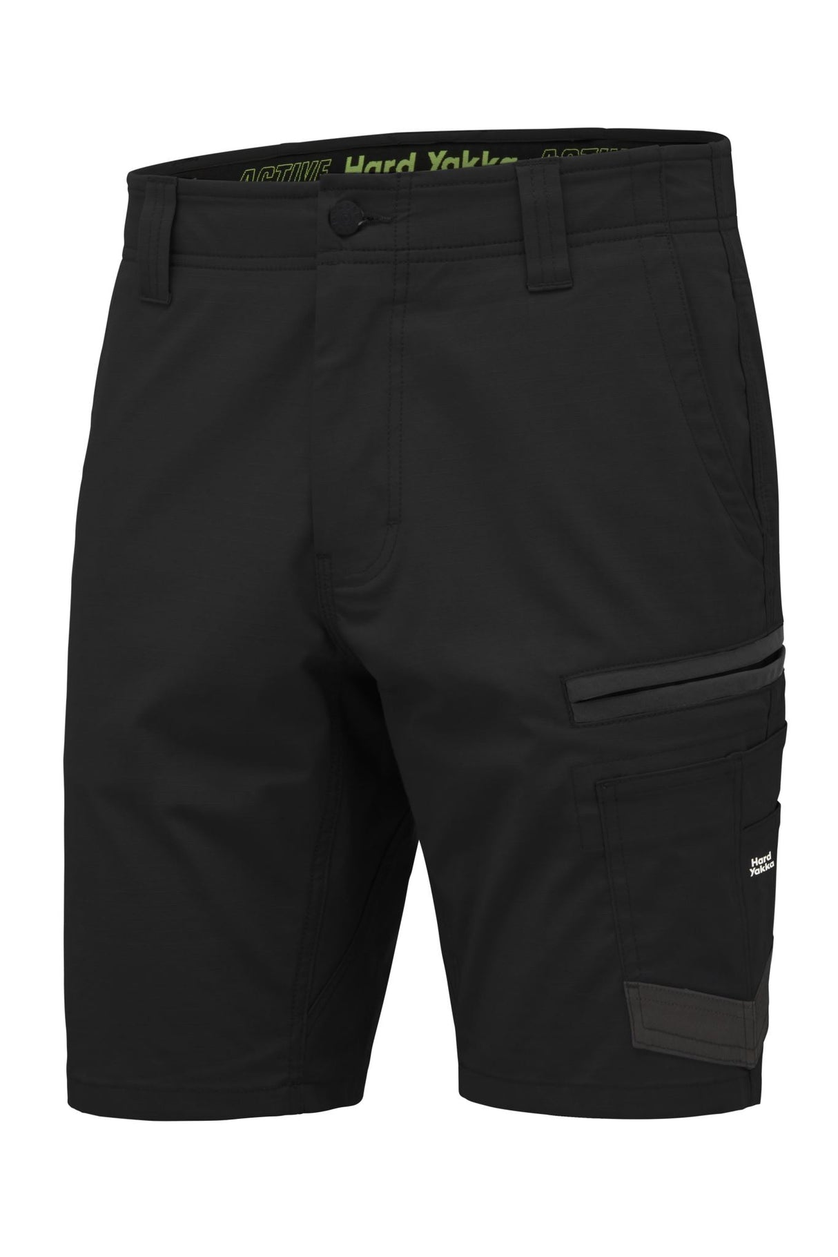 Hard Yakka, Raptor Active Short, Y05160 - Black - 77