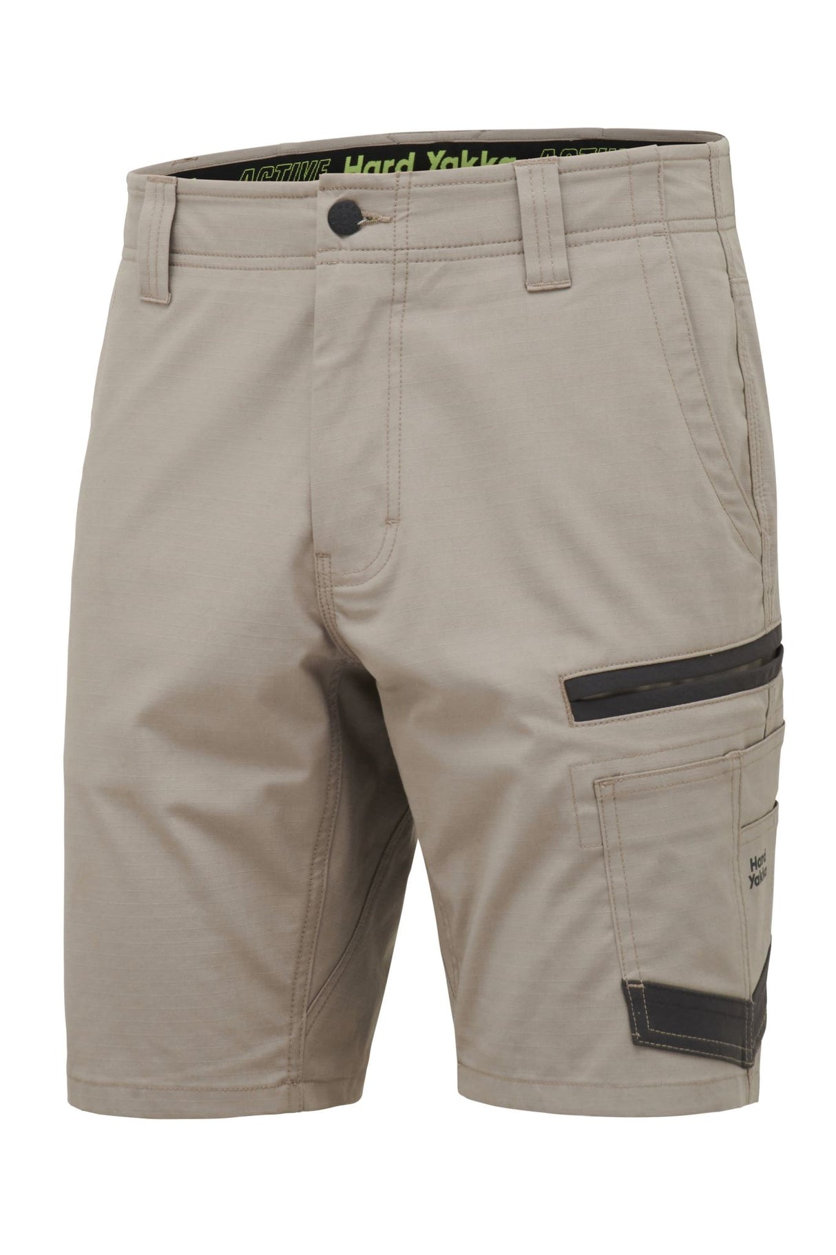 Hard Yakka, Raptor Active Short, Y05160 (Pair) - Desert - Size: 87