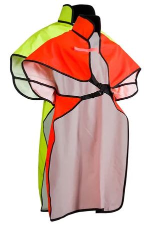 Styx Mill, Hi Vis Butterfly Cape Unlined - Fluoro Yellow