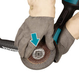 Makita 18V LXT Paddle Switch XLOCK Angle Grinder 125mm (Cordless Skin Only)