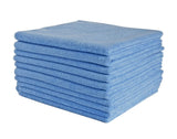 Filta Commercial Microfibre Cleaning Cloth Blue 40cm x 40cm 10 Cloths