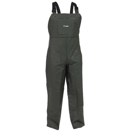 Bison, Premium Weight PVC Bib Over Trouser (Pair) - Green - Size: XL