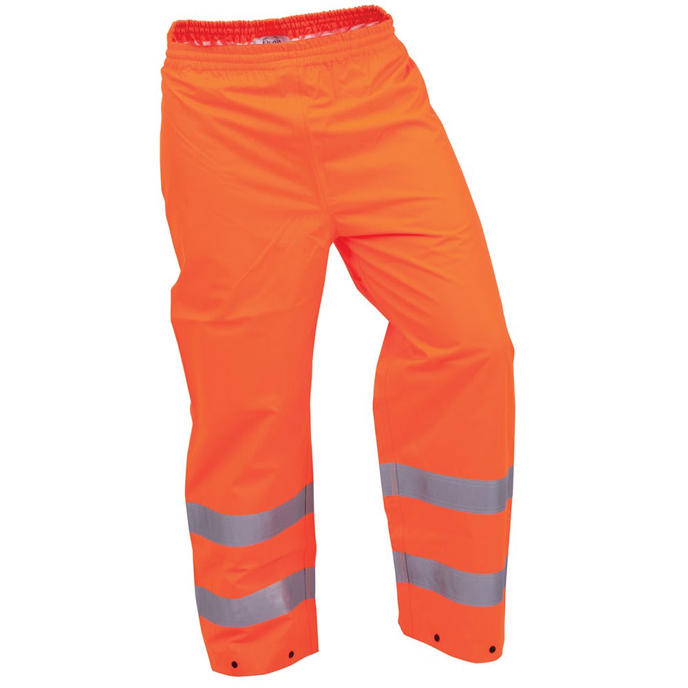 Bison, Stamina Hi Vis Over Trouser, 140051 - Fluro Orange (Size: S)