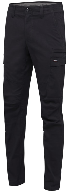KingGee, Ripstop Workcool Pro Pant, K13026-Regular Fit  - Black - Size: 112