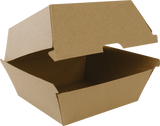 BioPak Recycled Paper Burger Box 105 x 105 x 85mm 50 (Pack)