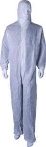 Harveys SMS Coverall White S-3XL (Each) - Standard (Size: 2XL)