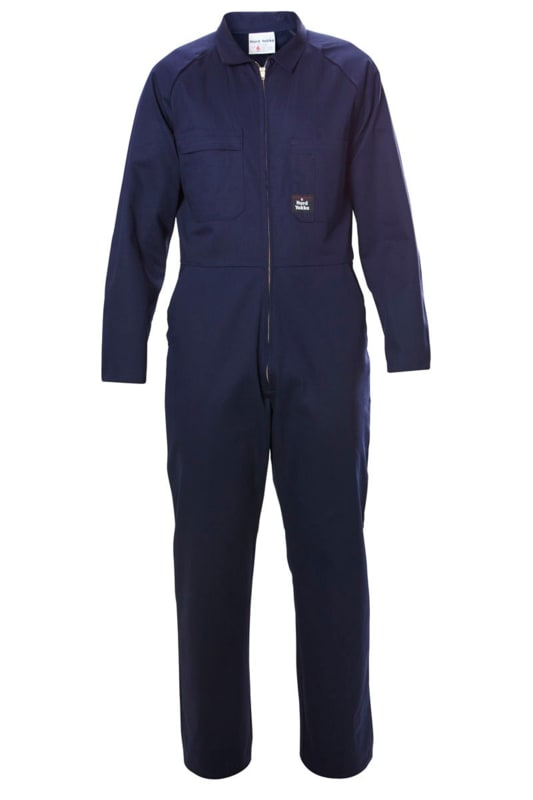 Hard Yakka, Navy Zip Overall, N1011 (Pair) - Navy - 14
