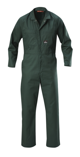 Hard Yakka, Zip Overall, N1221 (Pair) - Black - Size: 5
