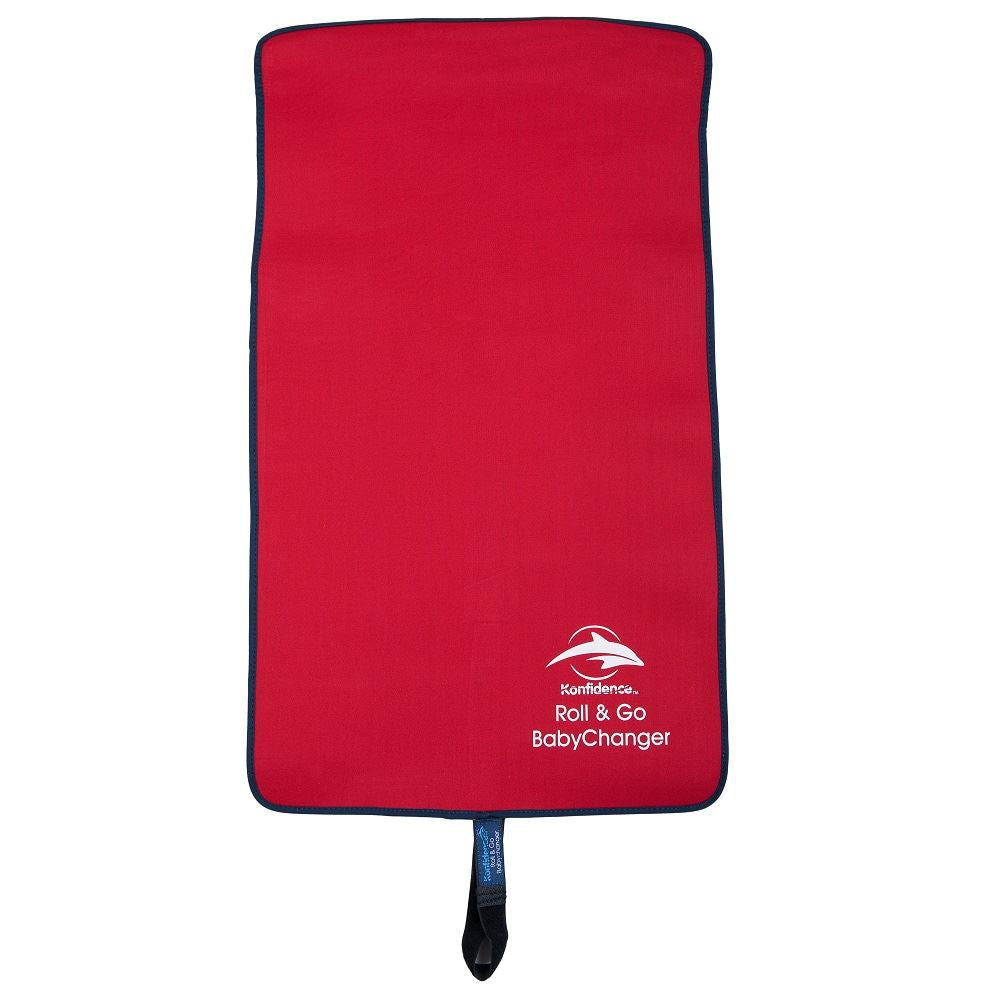 Baby Changing Mat Konfidence Roll & Go - Red