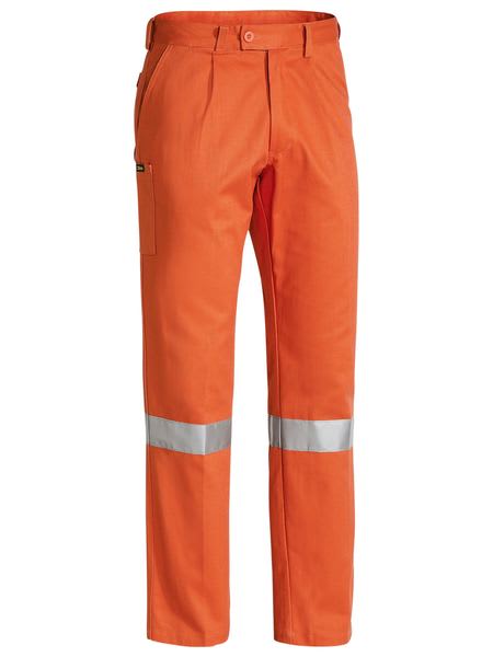 Bisley, Taped Original Work Pant, BP6007T-Regular Fit (Each) - Orange - Size: 12