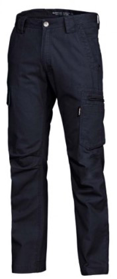 KingGee, Canvas Tradie Pant, K13280-Stout Fit (Pair) - Oil Navy - Size: 12