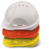 Armour Vented ABS Hard Hat (Each) - Fluro Yellow