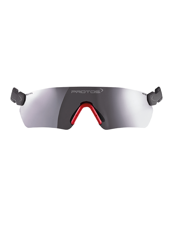 PROTOS Integral Safety Glasses - Smoke