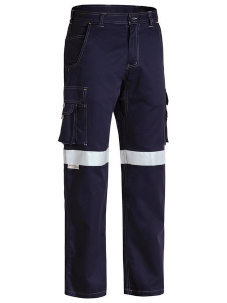 Bisley, Taped Lightweight Cargo Pant, BPC6431T - Navy (Size: 82)