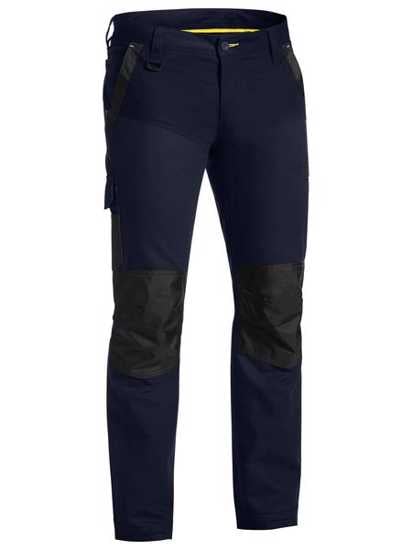 Bisley, FLX & MOVE Stretch Pant, BPC6130-Stout Fit (Each) - Navy - Size: 117