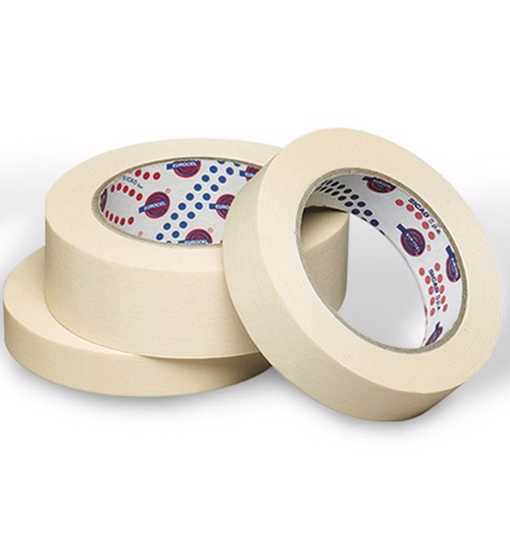 General Purpose Crepe Rubber Masking Tape - 48mm x 50m - 1 - Roll