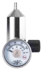 CAC Nickel Plated Brass Fixed Flow Regulator 0.5 L/min