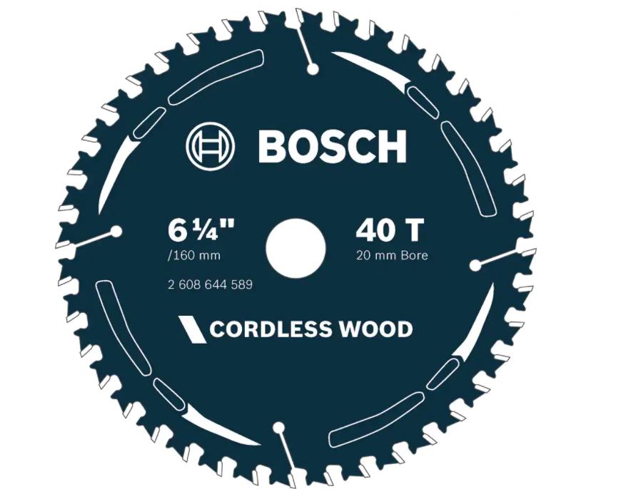 Bosch Cordless Circular Wood Saw Blade 160mm