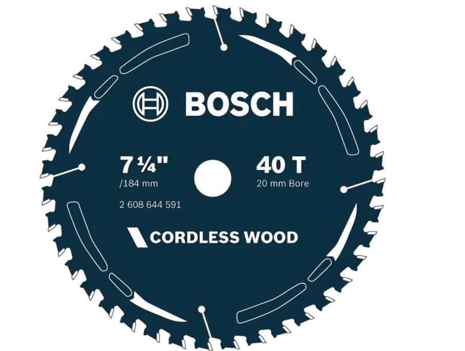 Bosch Cordless Circular Wood Saw Blade 184mm