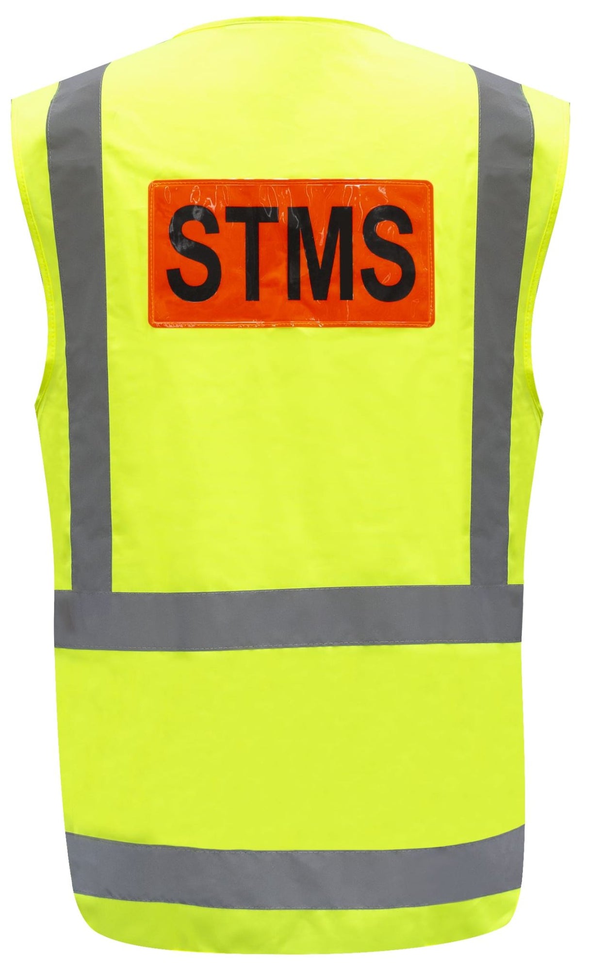 Bison, Hi Vis STMS Vest, 522051 - Fluoro Yellow - S