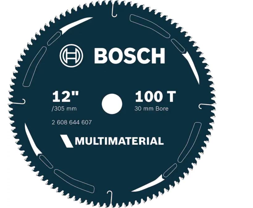 Bosch Multimaterial Circular Saw Blade 305mm (12") - 100 Tooth (Each)