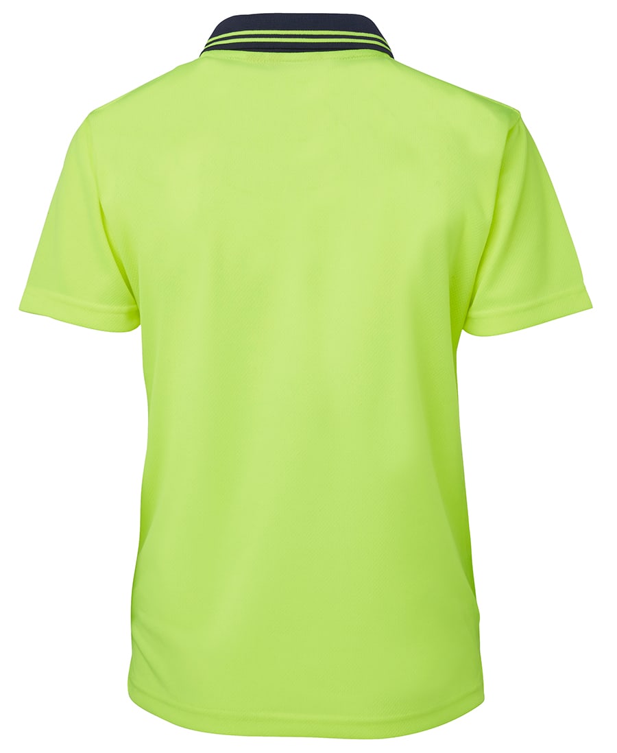 JB's Wear, Women's Hi Vis Polo, 6LHCP - Lime/Navy - 20