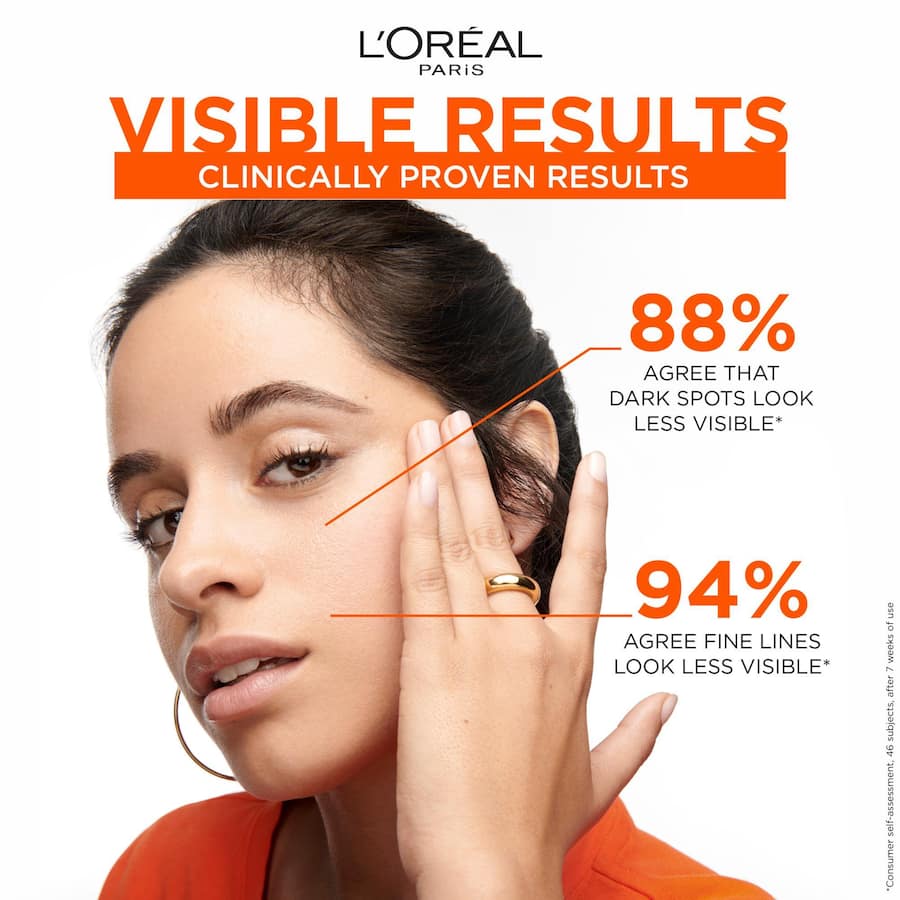L'oreal Revitalift Clinic Face Moisturiser Anti Uv Fluid Spf 50+ 50mL